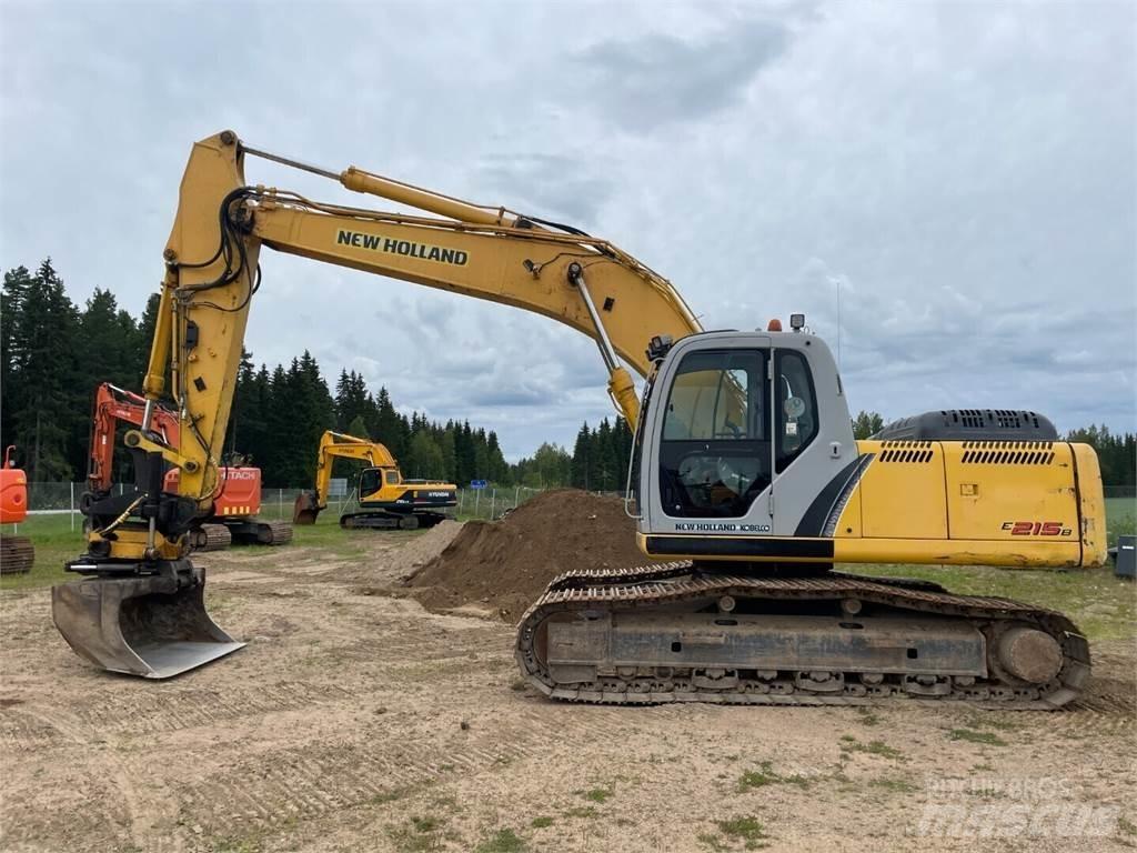 New Holland E215B Pásové rýpadlá