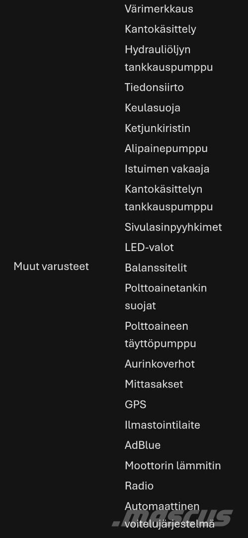 Ponsse Cobra Harvestory