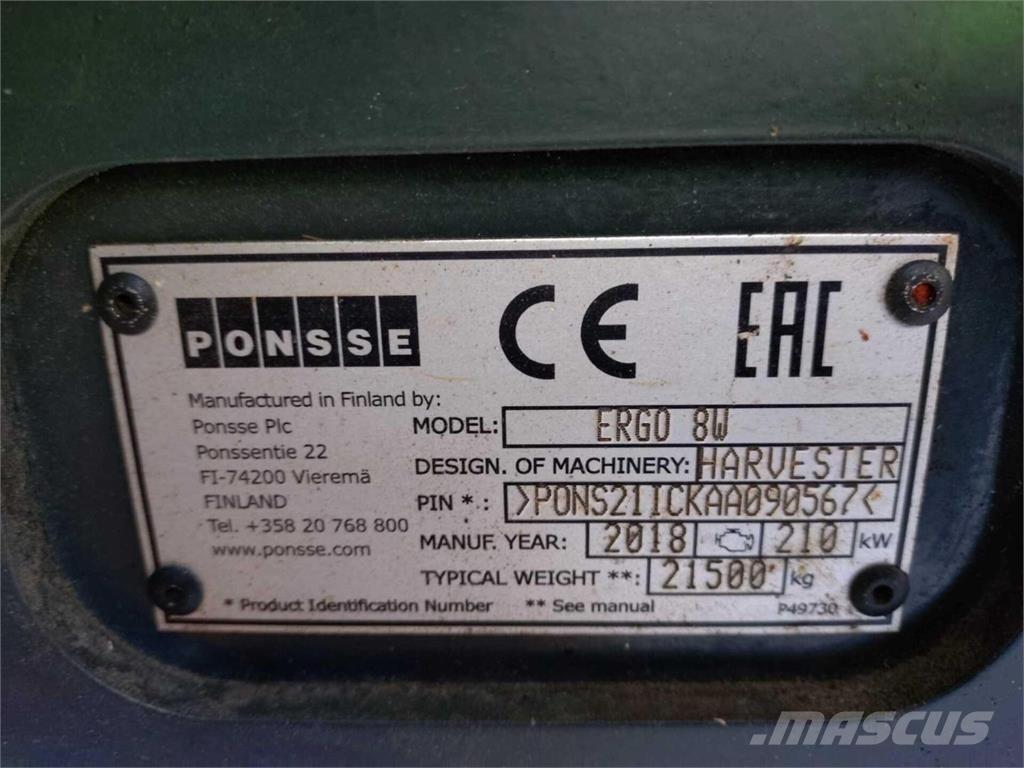 Ponsse Ergo Harvestory