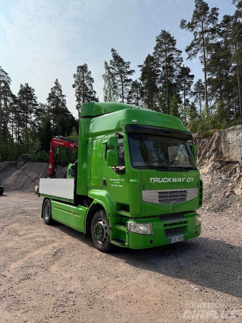 Renault Premium Autožeriavy, hydraulické ruky