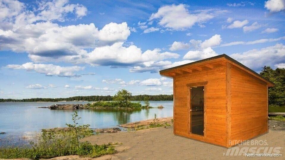  Saunamökki 15 hlö Oceľové rámové budovy