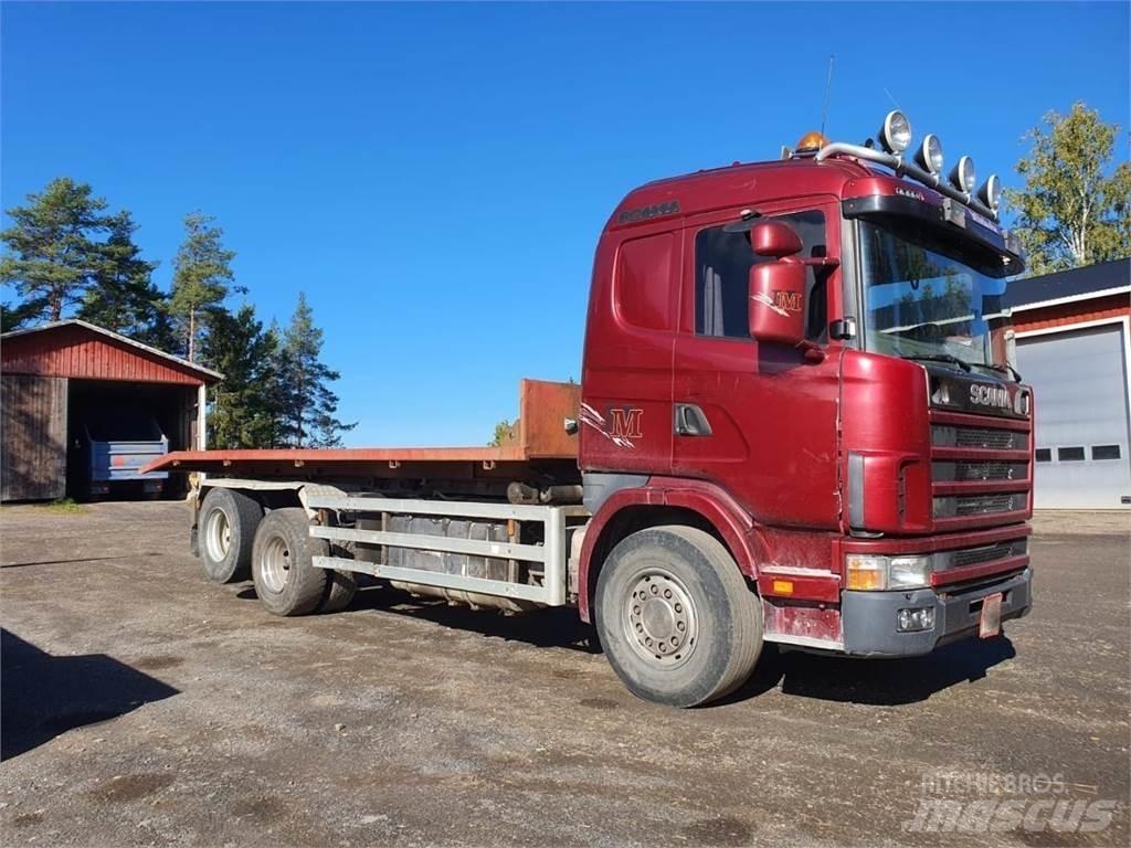 Scania 144G 460 Hákový nosič kontajnerov