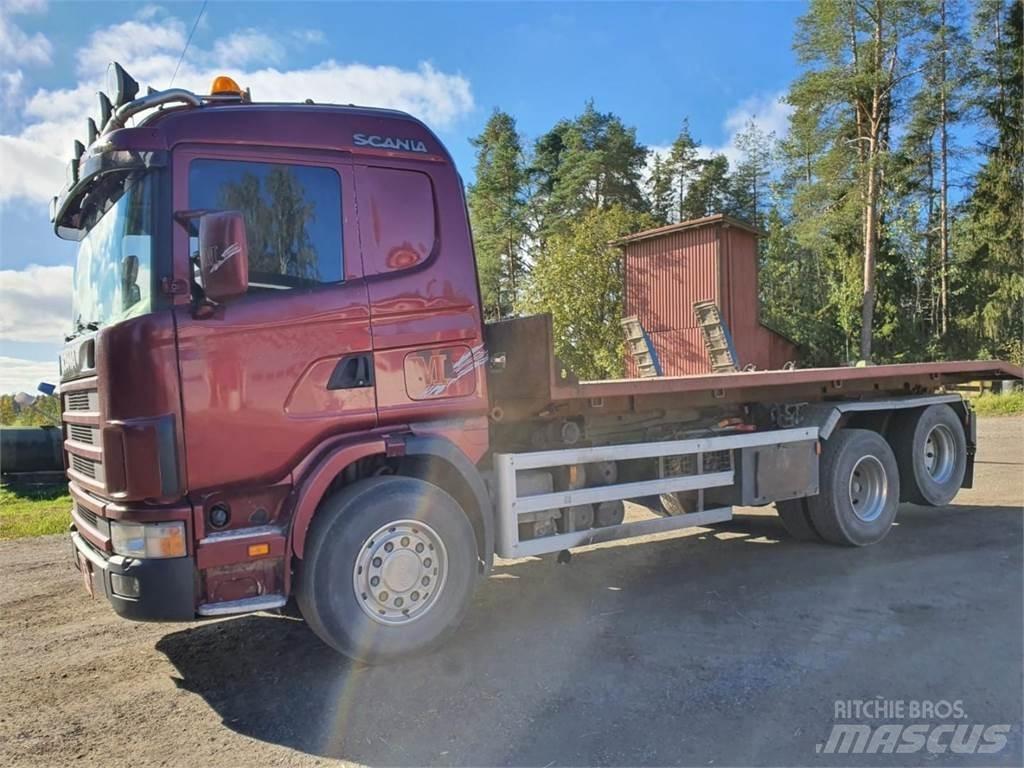 Scania 144G 460 Hákový nosič kontajnerov