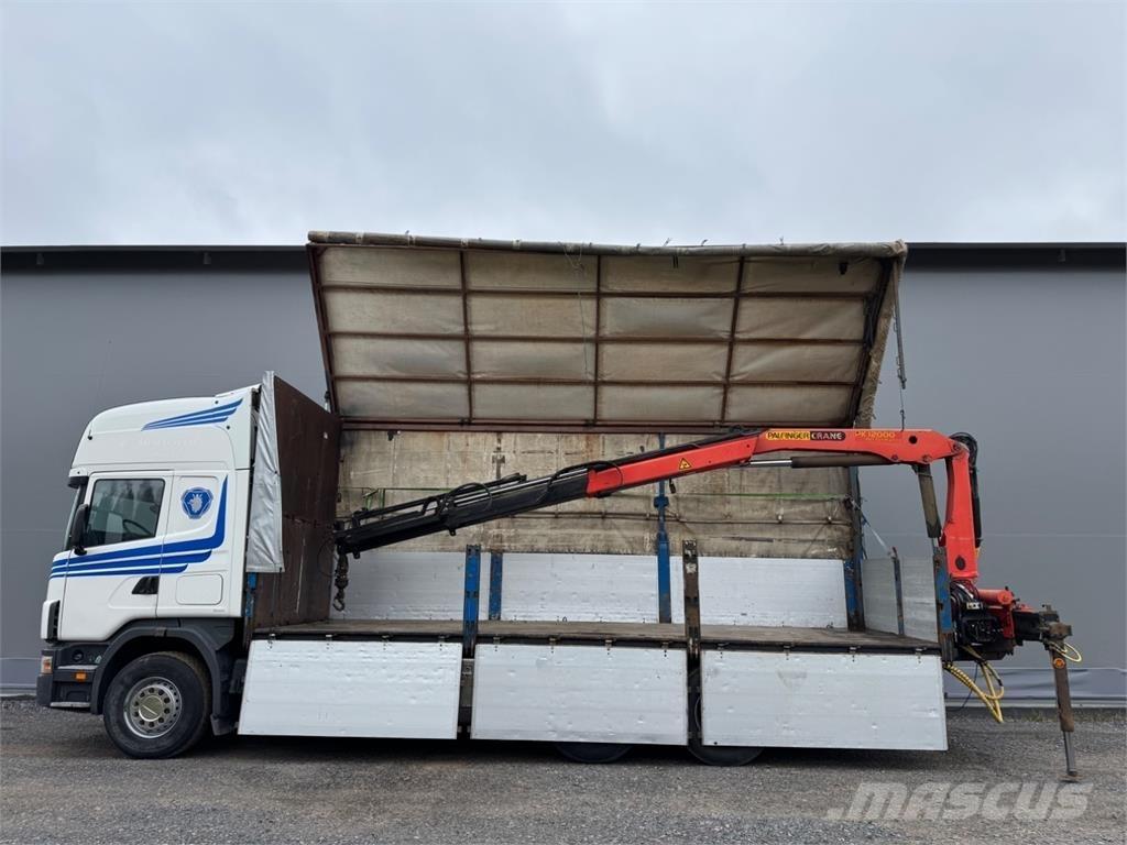 Scania 144G 6x2 Autožeriavy, hydraulické ruky