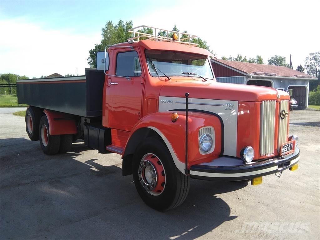 Scania LS 110 S Plošinové nákladné automobily/nákladné automobily so sklápacími bočnicami