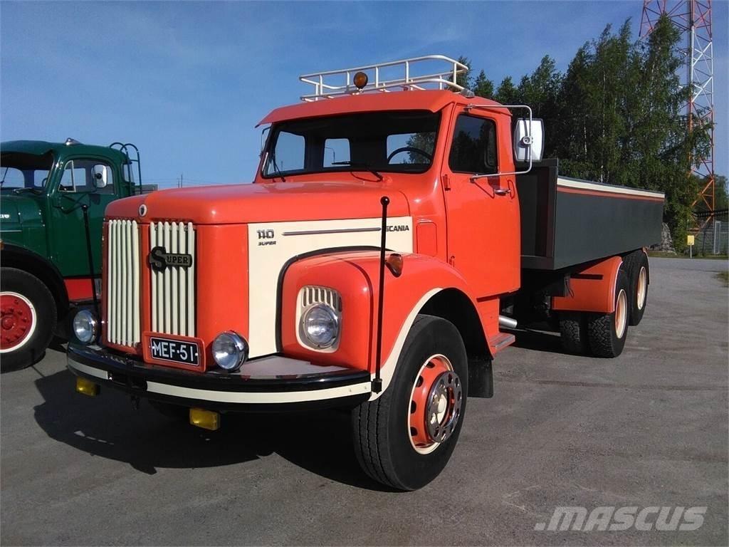 Scania LS 110 S Plošinové nákladné automobily/nákladné automobily so sklápacími bočnicami