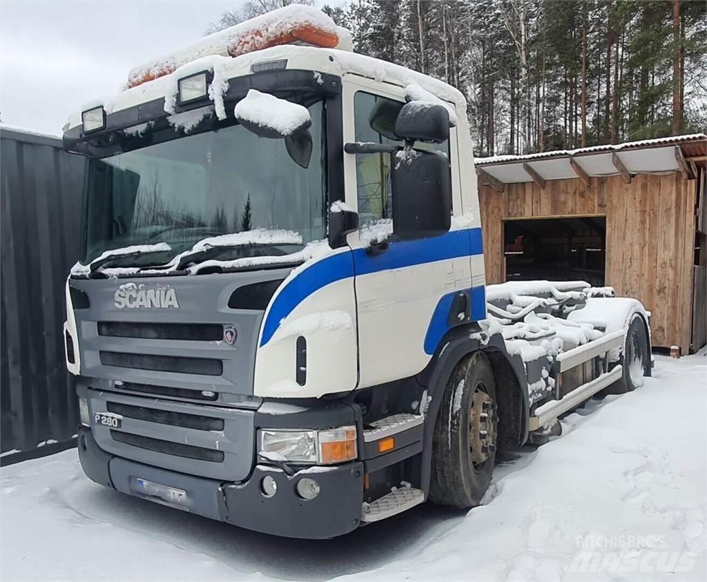Scania P 280 Hákový nosič kontajnerov