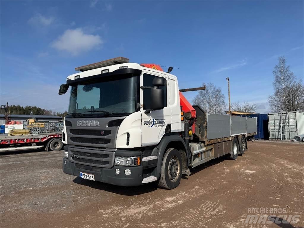 Scania P370 Autožeriavy, hydraulické ruky