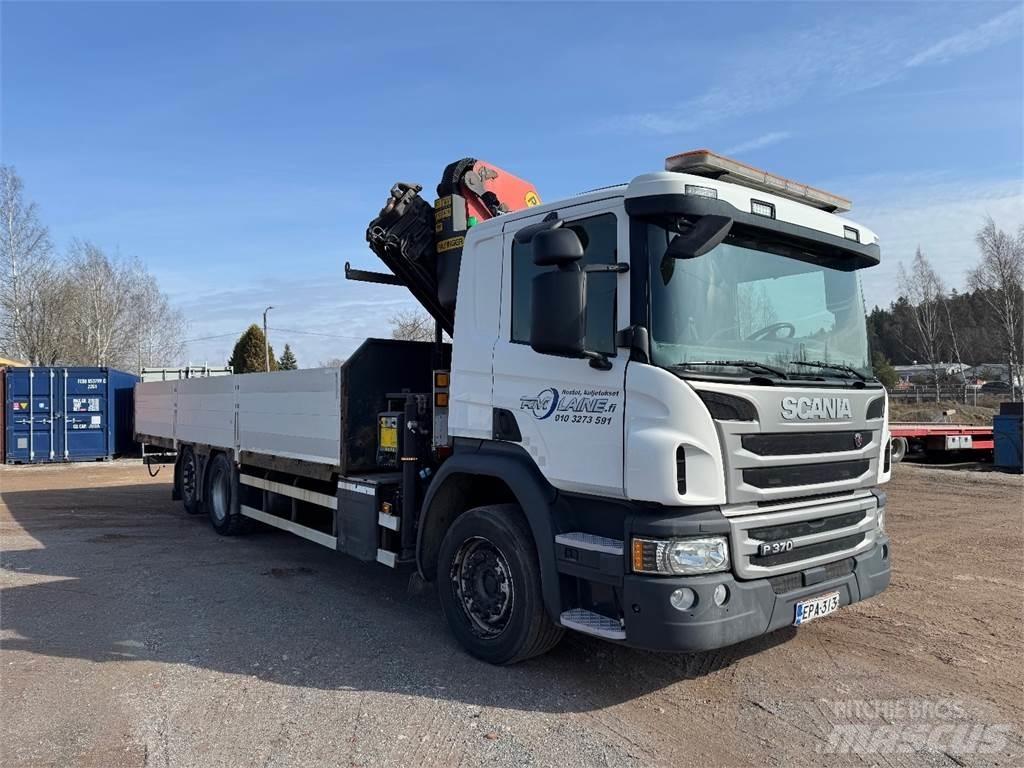 Scania P370 Autožeriavy, hydraulické ruky