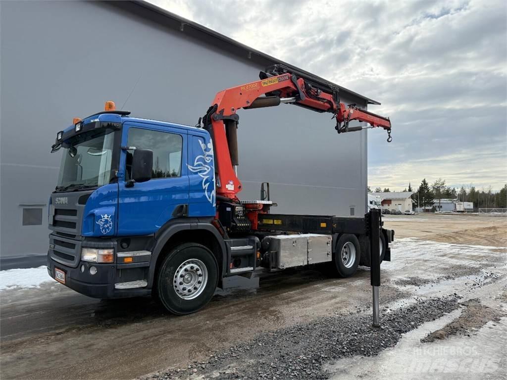 Scania p380 Autožeriavy, hydraulické ruky