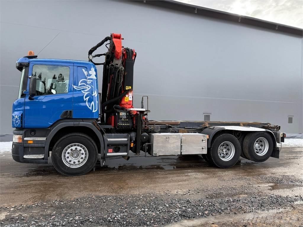 Scania p380 Autožeriavy, hydraulické ruky