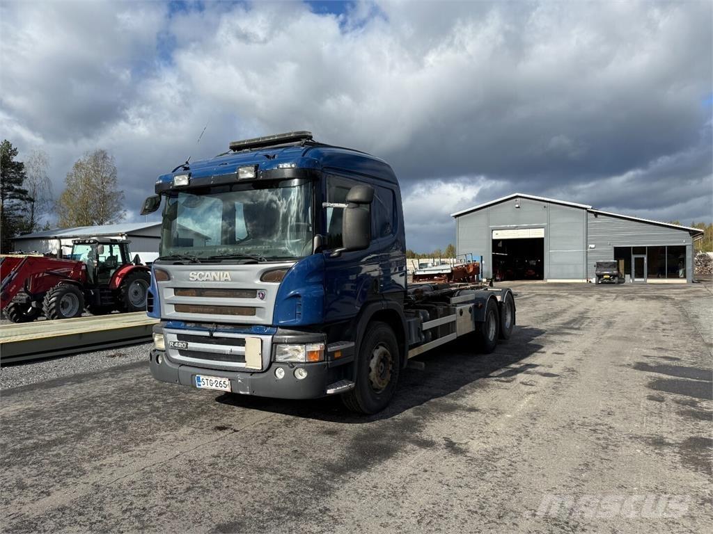 Scania P420 6x2 Hákový nosič kontajnerov