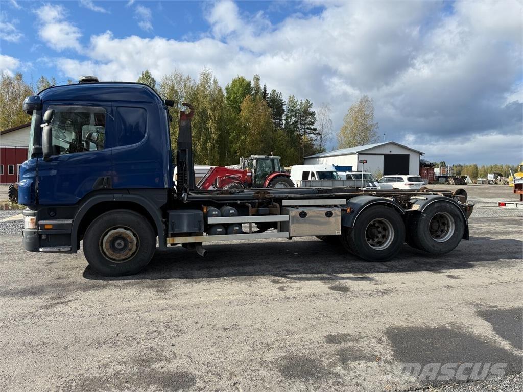Scania P420 6x2 Hákový nosič kontajnerov