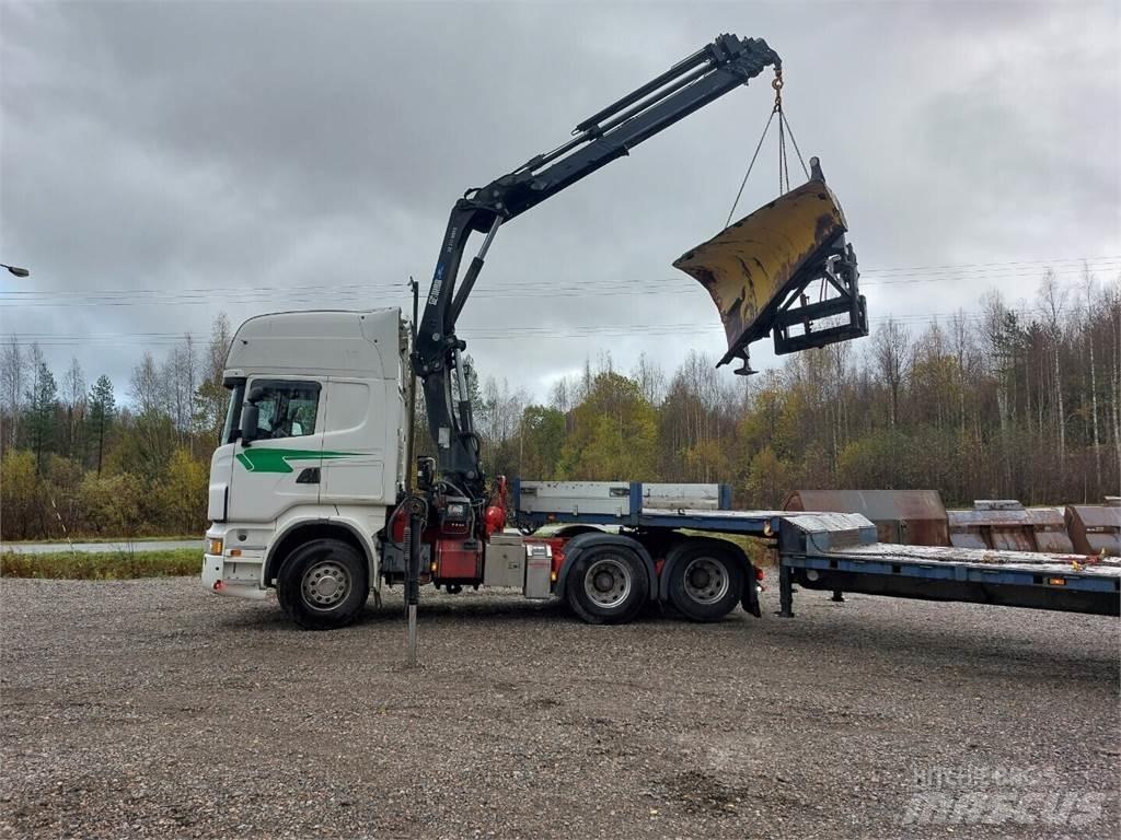 Scania r 560 Autožeriavy, hydraulické ruky