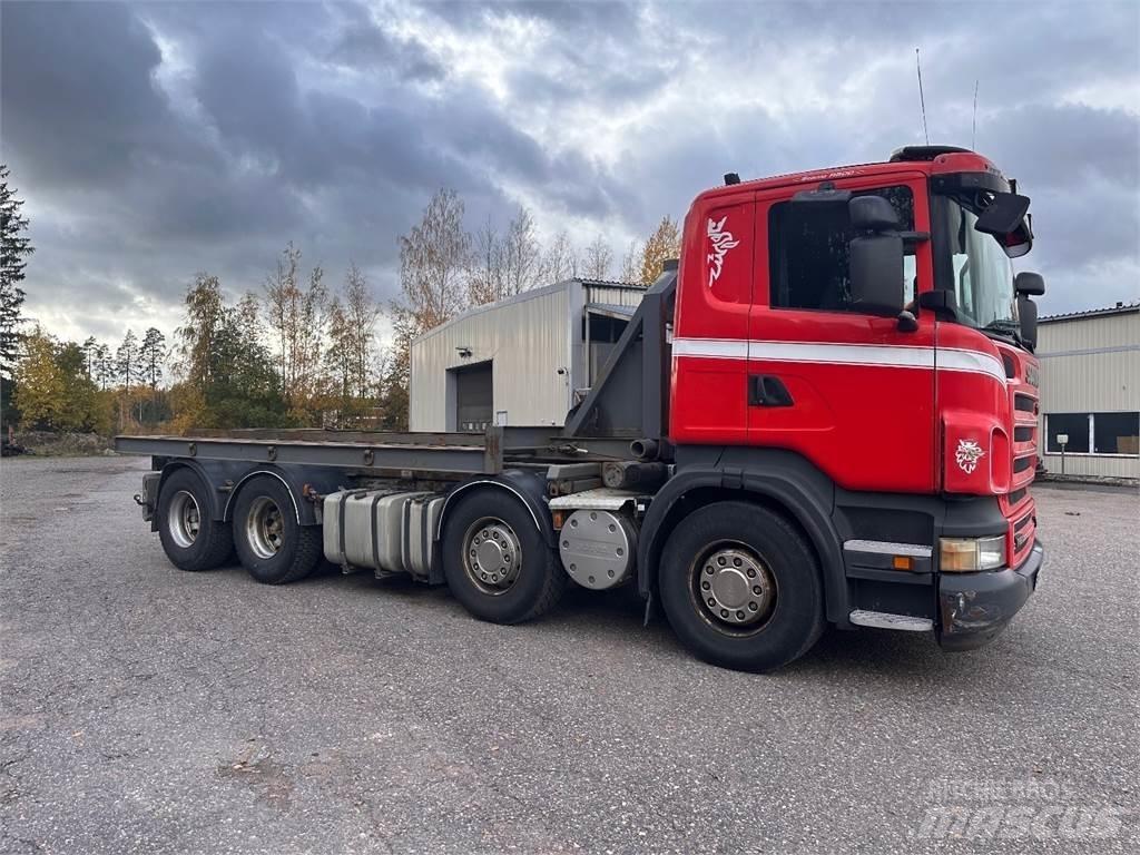 Scania R500 8X4 Hákový nosič kontajnerov