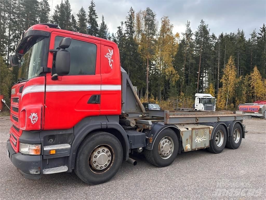 Scania R500 8X4 Hákový nosič kontajnerov