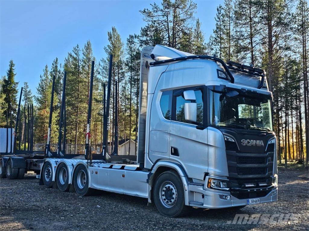 Scania R660 8X4 Nákladné vozidlá na prepravu dreva