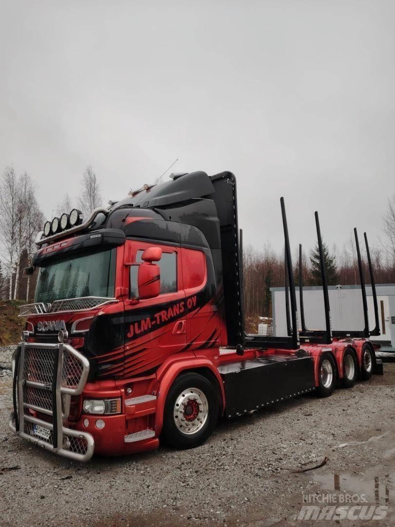 Scania R730 Nákladné vozidlá na prepravu dreva