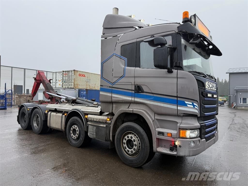 Scania R730 Hákový nosič kontajnerov