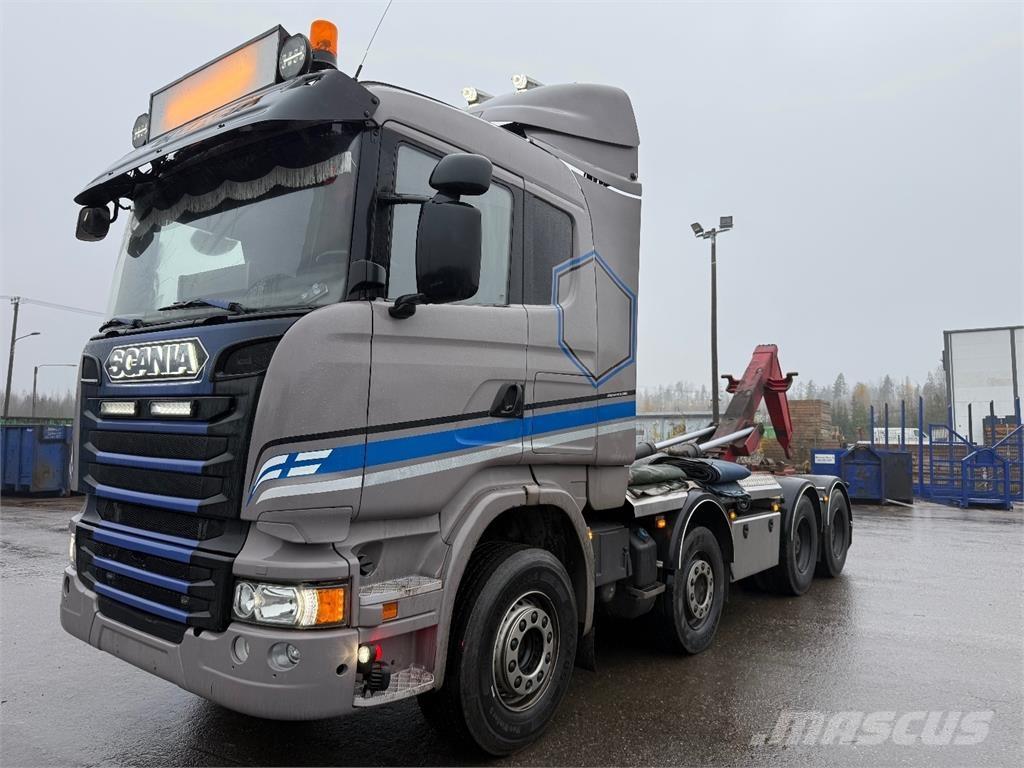 Scania R730 Hákový nosič kontajnerov