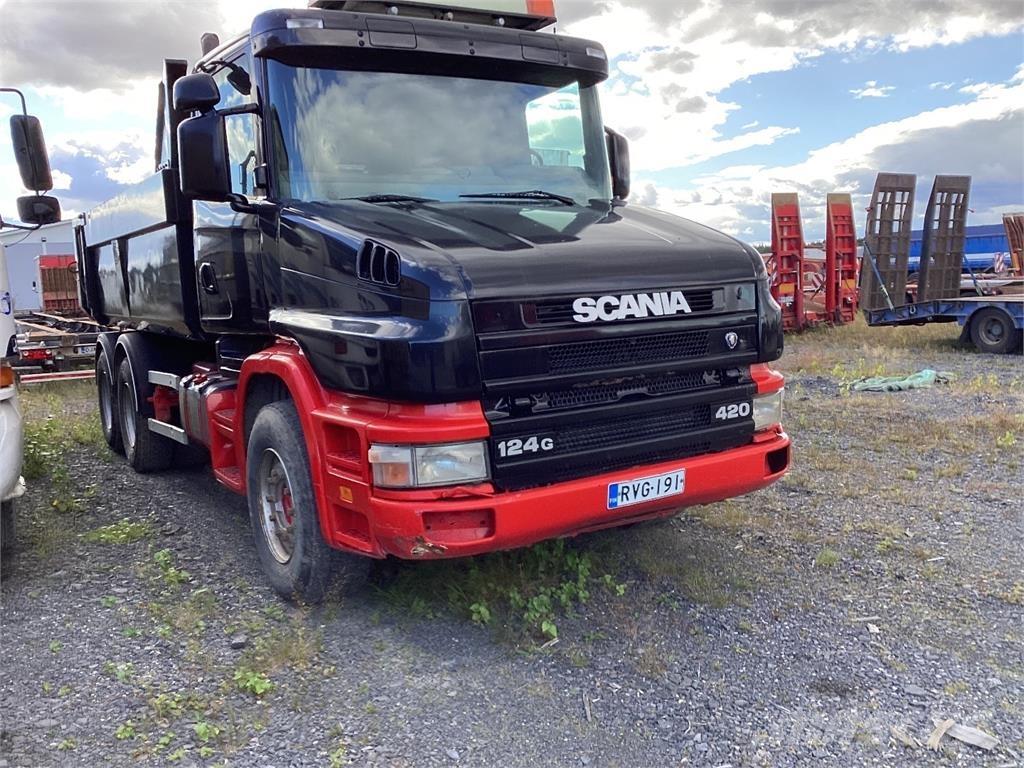 Scania T 124 Sklápače