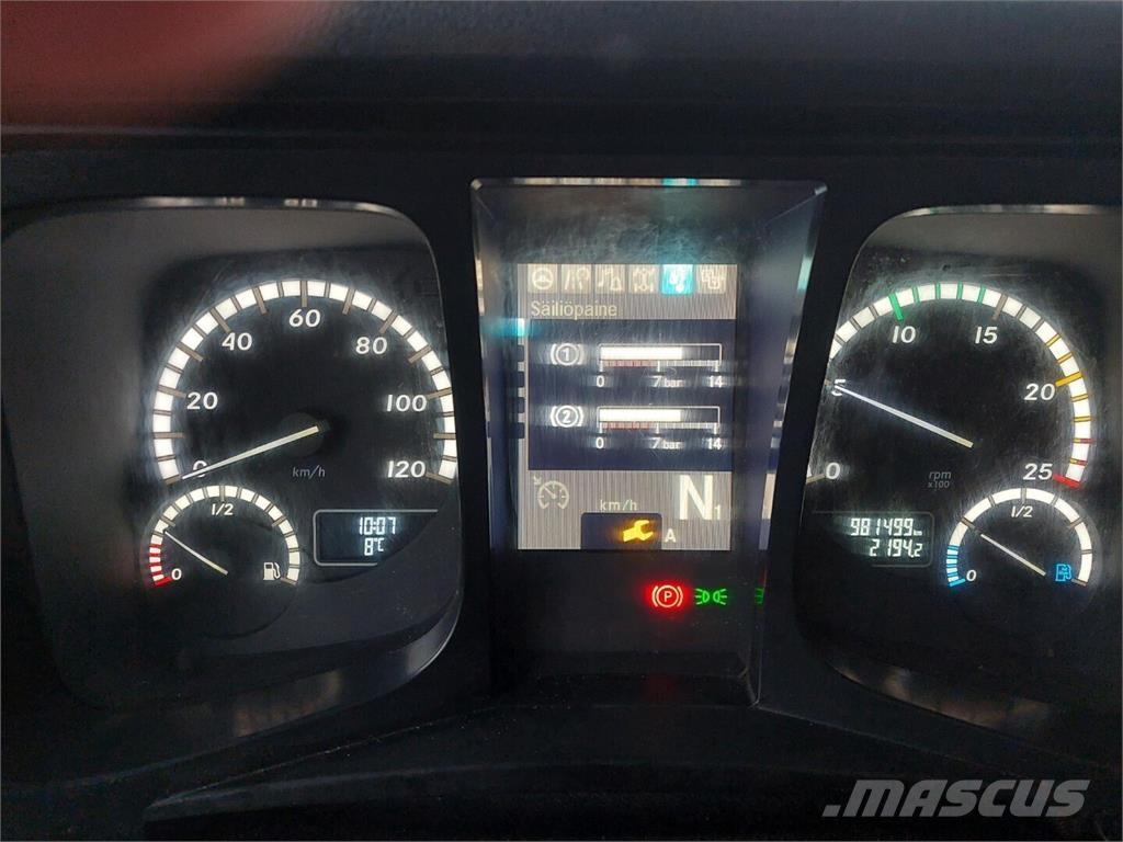 Sisu CK16M 8x4 Nákladné vozidlá na prepravu dreva