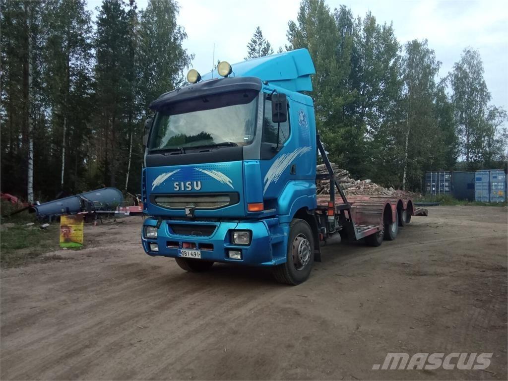 Sisu E12 Nákladné automobily na prepravu lesných strojov