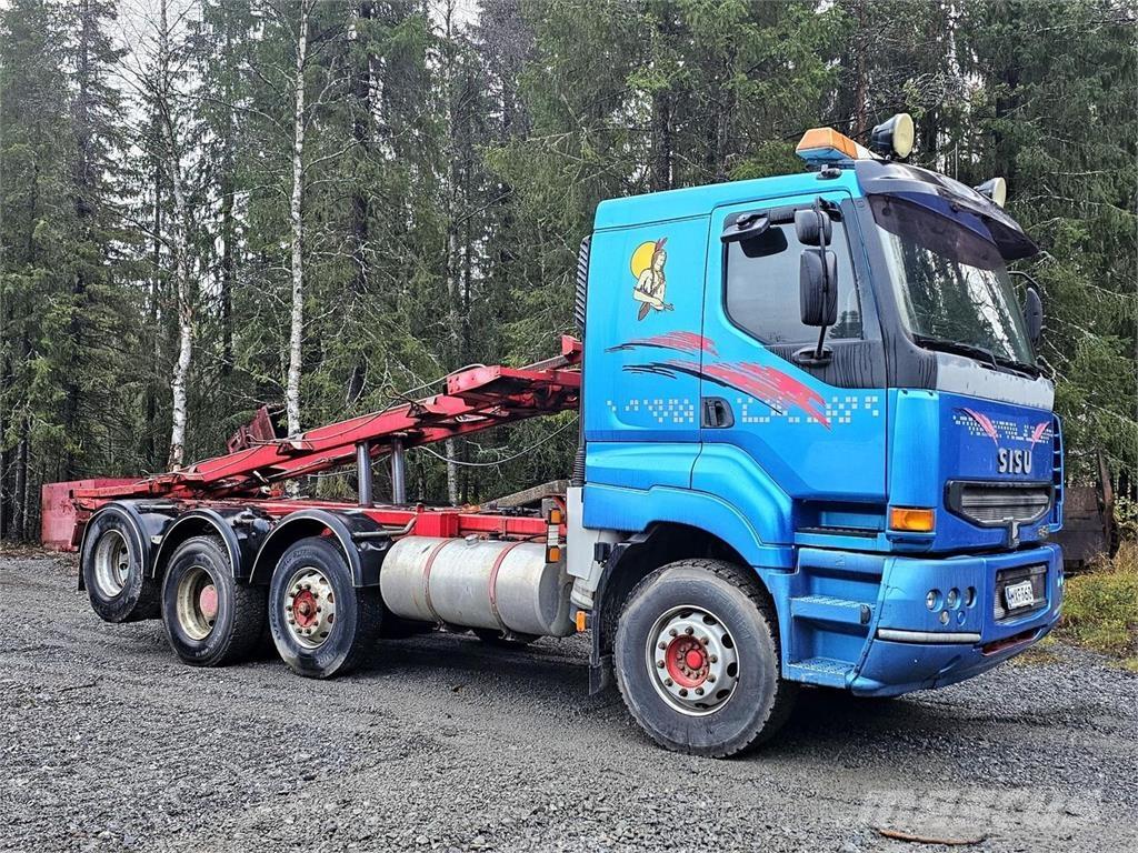 Sisu E12M 8X2 Hákový nosič kontajnerov