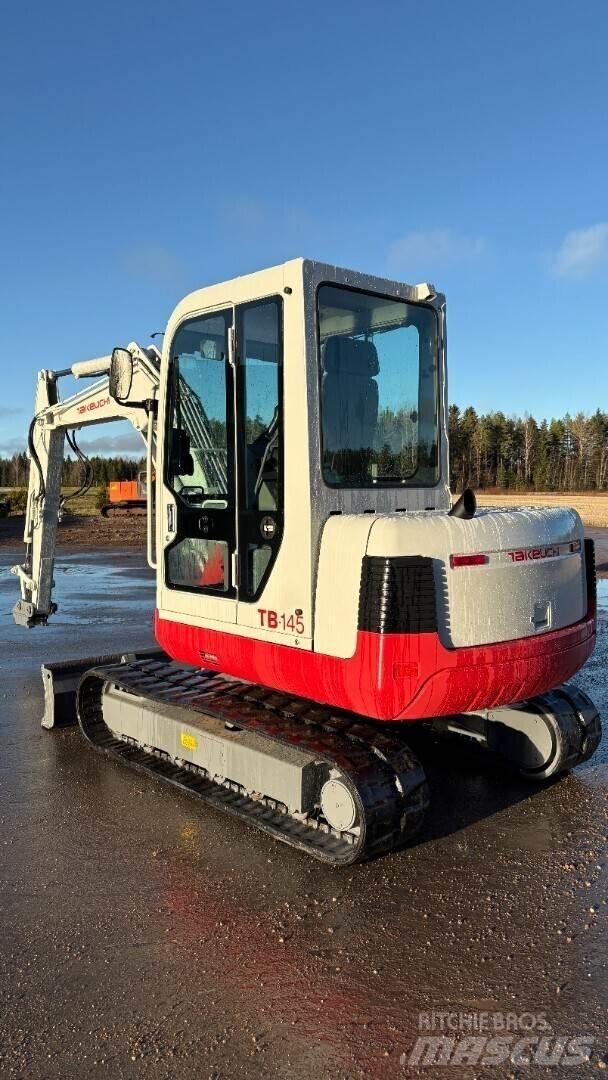 Takeuchi TB145 Mini rýpadlá < 7t