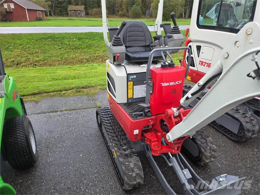 Takeuchi TB210R Mini rýpadlá < 7t