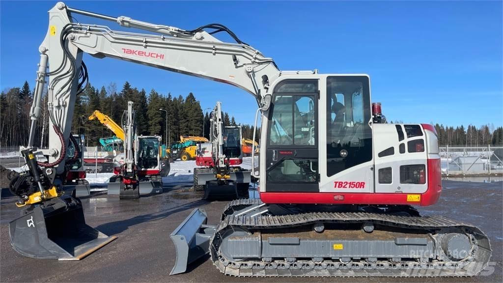 Takeuchi TB2150R Pásové rýpadlá