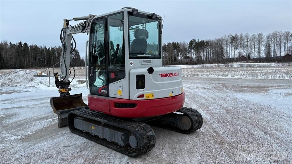 Takeuchi TB257FR Mini rýpadlá < 7t