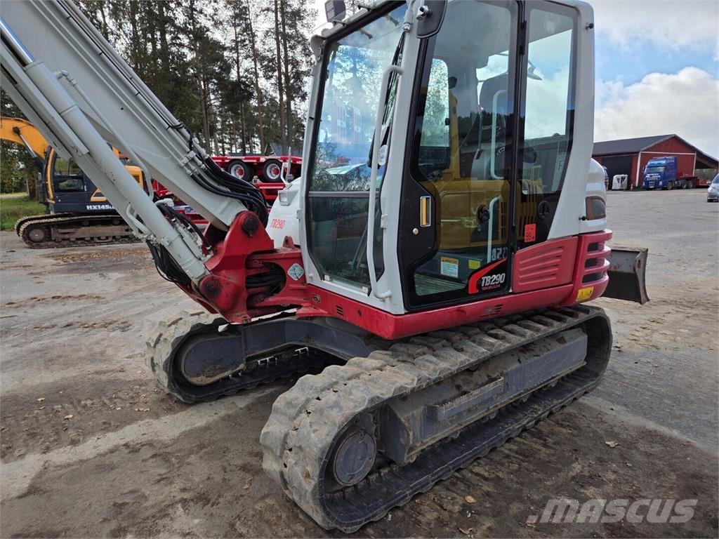 Takeuchi TB290 Midi rýpadlá 7 t - 12 t