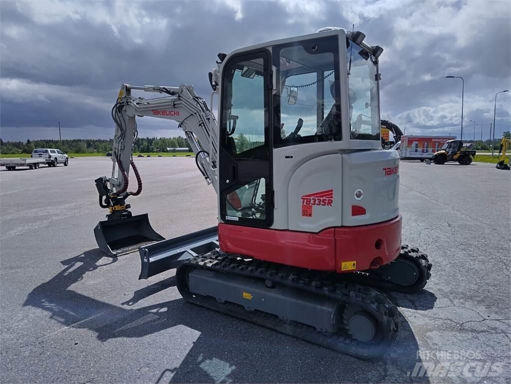 Takeuchi TB335R Mini rýpadlá < 7t