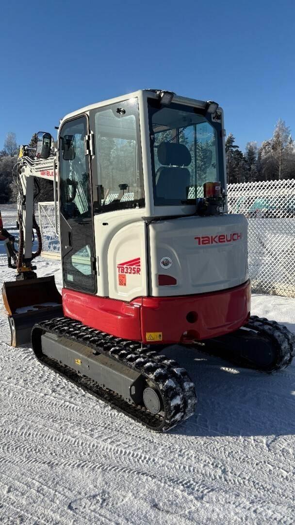 Takeuchi TB335R Mini rýpadlá < 7t
