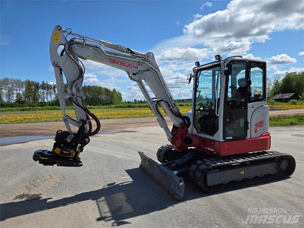 Takeuchi TB350R Mini rýpadlá < 7t
