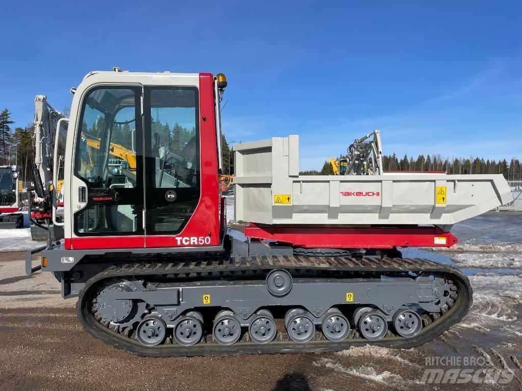 Takeuchi TCR50 Pásové sklápače