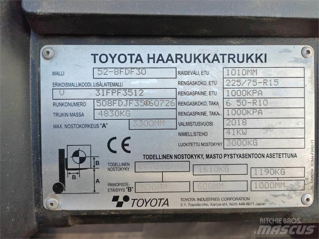 Toyota 52-8FDF30 Dieselové vozíky
