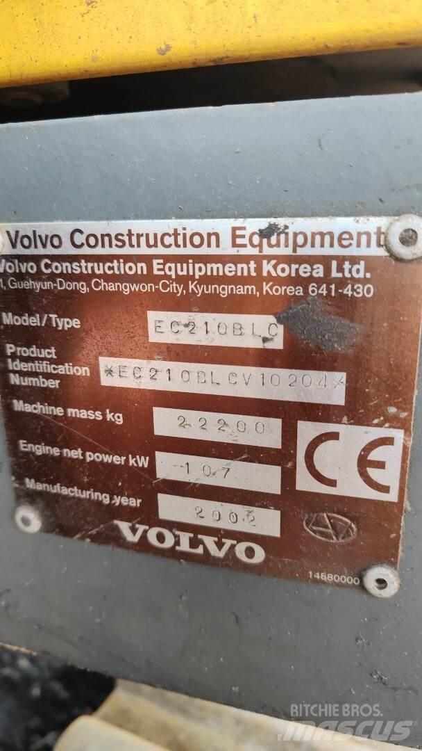 Volvo 210 B Pásové rýpadlá