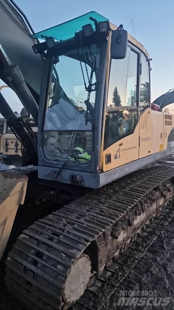 Volvo 210c Pásové rýpadlá