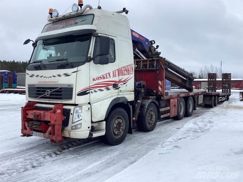 Volvo 8x4 Autožeriavy, hydraulické ruky