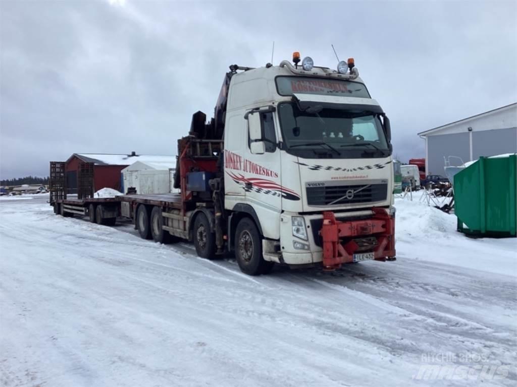 Volvo 8x4 Autožeriavy, hydraulické ruky