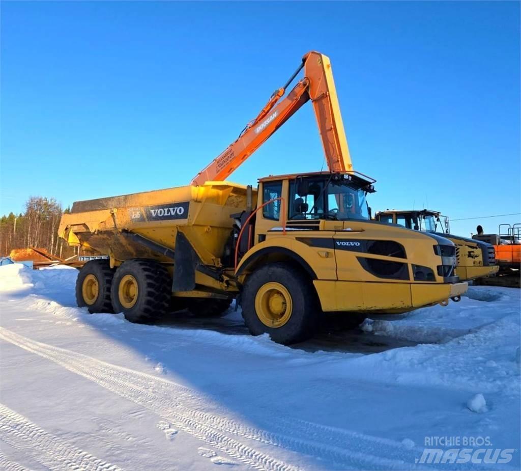 Volvo A30G Kĺbové nákladné autá