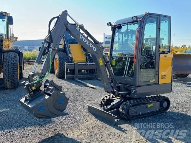 Volvo EC15E Mini rýpadlá < 7t