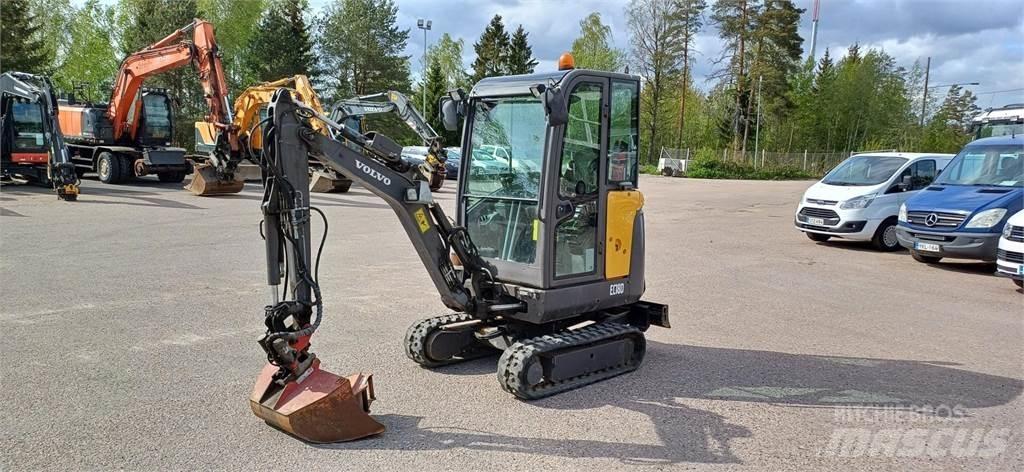 Volvo EC18D Mini rýpadlá < 7t