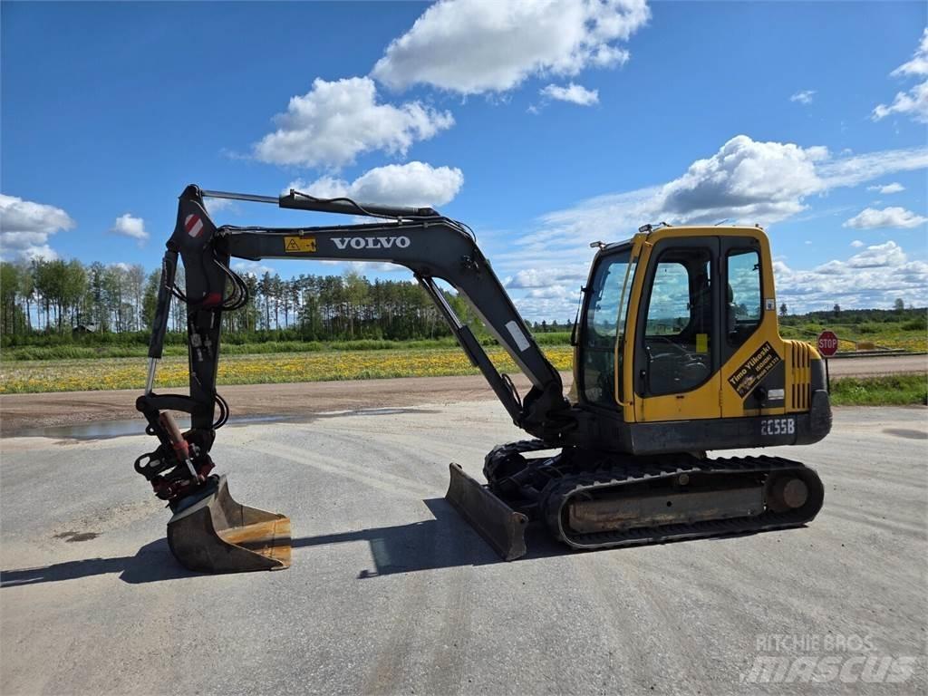 Volvo EC55B Mini rýpadlá < 7t