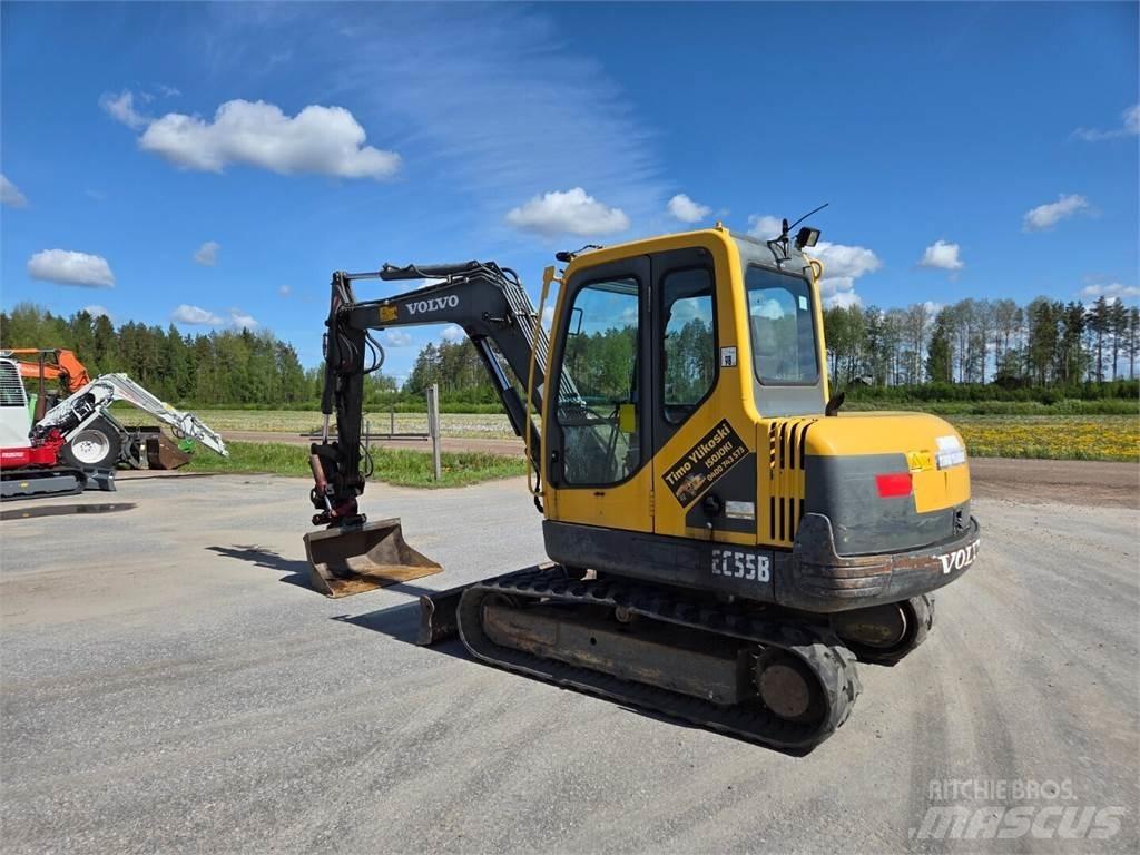 Volvo EC55B Mini rýpadlá < 7t