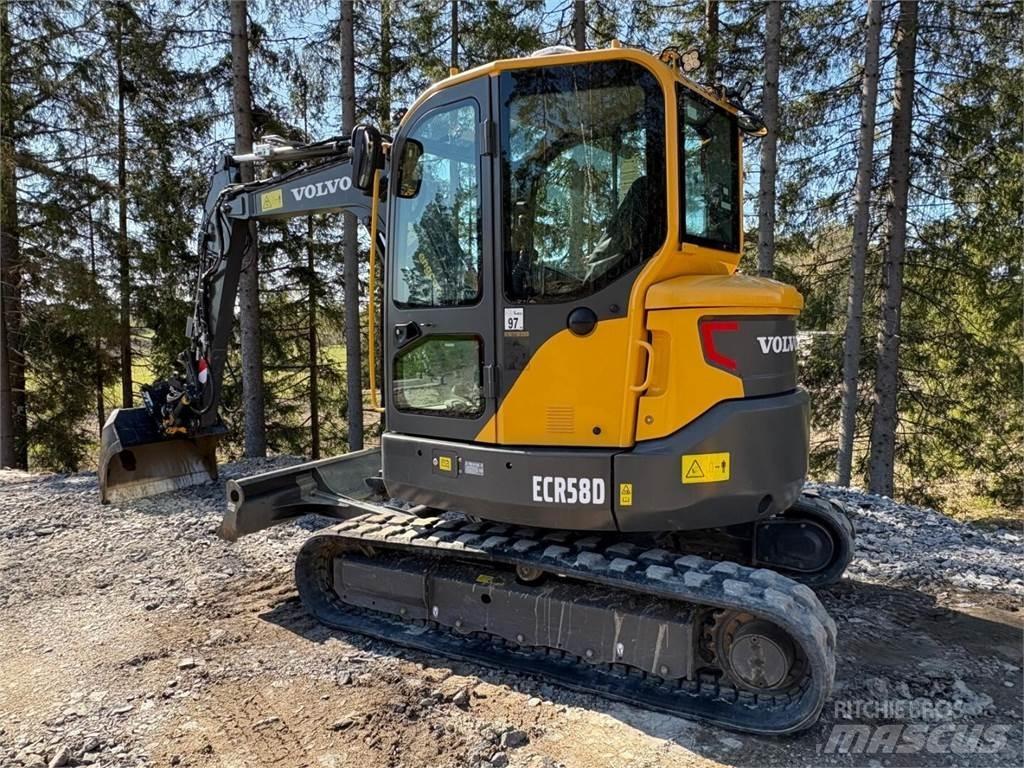 Volvo ECR 58 D Mini rýpadlá < 7t