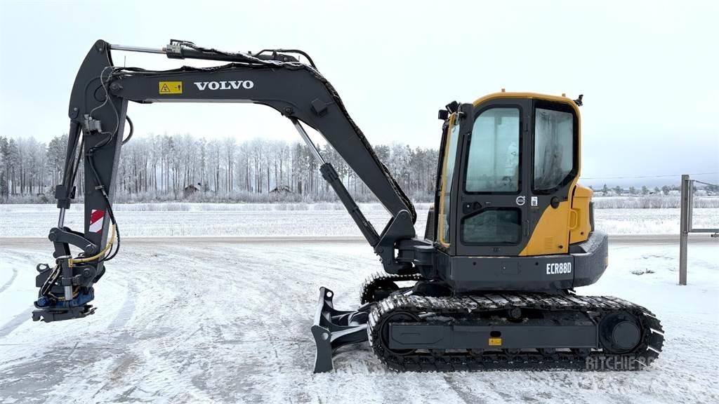 Volvo ECR88D Midi rýpadlá 7 t - 12 t