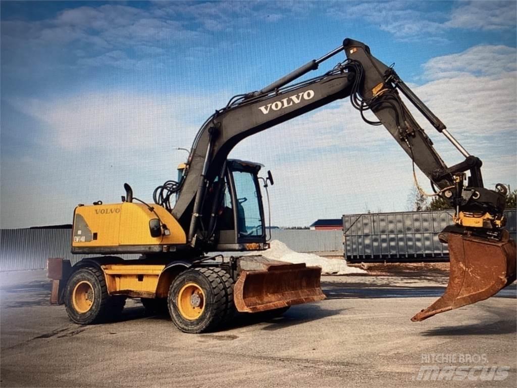 Volvo EW Kolesové rýpadlá